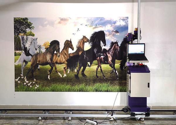 Buy cheap DX5 DX7 DX800 Head 0.5CM 20ML/㎡ Wall painting Machine for outdoor and indoor wall usage from wholesalers