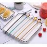 Buy cheap Spoon Type Reusable Stainless Steel Straws In Fashionable Design 22.2*2.5cm from wholesalers