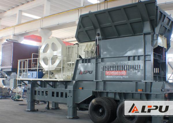 Buy cheap Light Weight Mobile Crushing Plant For Hard Stone And Sand from wholesalers