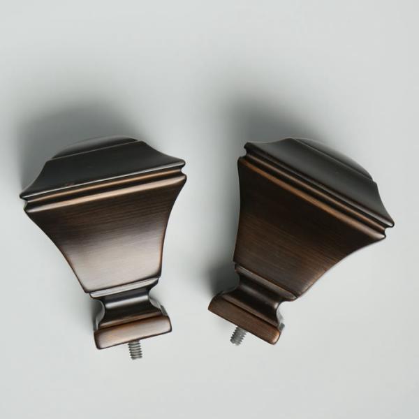 Buy cheap KIEI EP1018 Curtain Finial Pole Hot Sale Luxury Adjustable Simple Style Hardware Precision Manufacturing from wholesalers