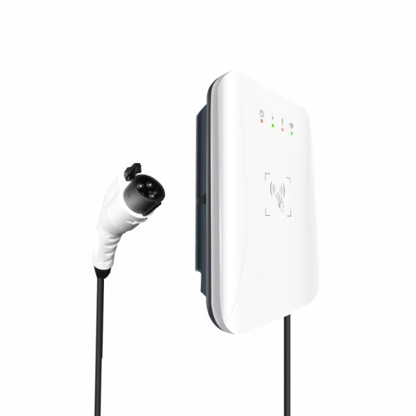 Buy cheap 32A Type1 J1772 7kw Electric Car Charger Wall Mounted Outdoor Public Smart Fast Level 2 from wholesalers