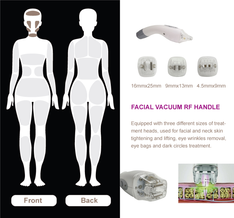 Cellulite Slimming Machine Infrared RF Body Vacuum Roller