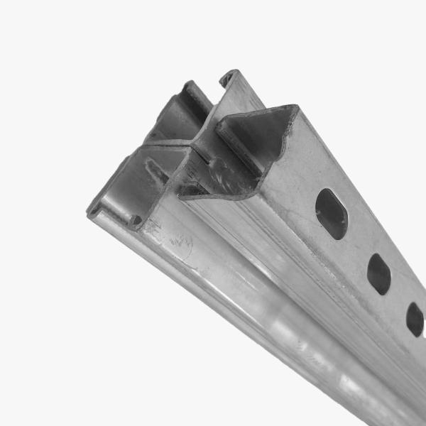 Buy cheap 41mm Silver HDG Galvanised C Channel Metal Strut For Building from wholesalers