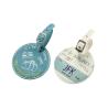 Buy cheap Pantone Travel Baggage Tag Buckle Strap Printed Luggage Tags Round PU from wholesalers