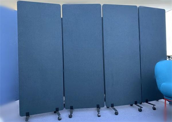 Buy cheap 100% Polyester Fiber Modular Office Furniture / Modular Office Dividers Eco Friendly from wholesalers