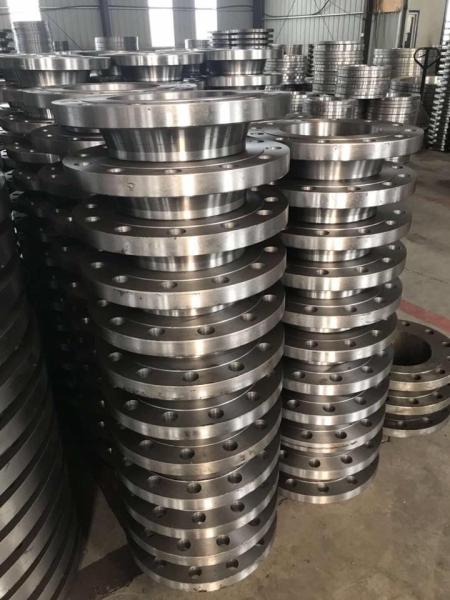 BLACK STEEL BLIND FLANGE DIN 2527 PN 16 ND 125 MM STAINLESS STEEL WELDING NECK