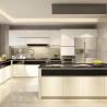 Buy cheap HPDL Kitchen Cupboard Aluminium Fabrication Kitchen Cabinets Contemporary Walnut Wood from wholesalers