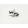 Buy cheap MMW 1.85mm Female to Female 4-hole Flange Straight Stainless Steel RF Adapter from wholesalers