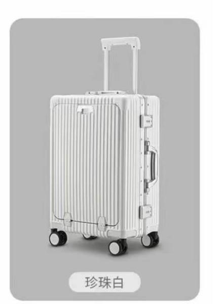 Buy cheap Best Selling Custom Durable Trolley Case ABS Suitcase Front Opening Double Open Carry On Luggage from wholesalers