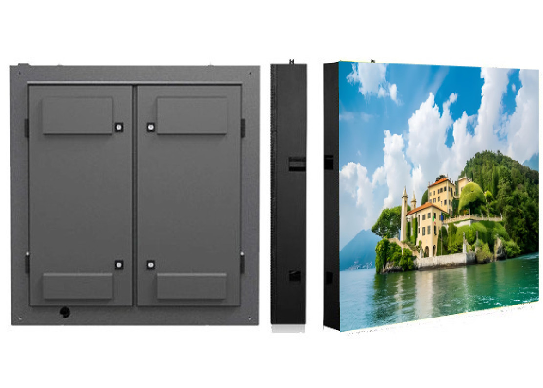 Outdoor Advertising LED Screen 5mm Pixel 1 1 Aspect Ratio 960mm Cabinet Ideal for High Humidity Zones and Prime Advertising