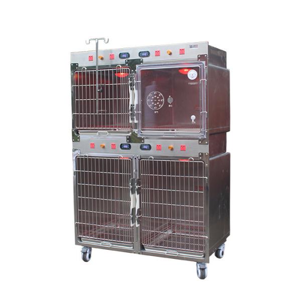 Buy cheap 1220x700x1815Mm Therapy Oxygen 228kg Stainless Steel Pet Cage from wholesalers