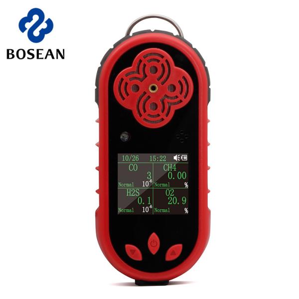 Buy cheap Portable Bosean Gas Detector 4 In 1 Gas Monitor High Measurement Accuracy from wholesalers