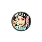 3.4 Inch Round LCD Display 350nits 800x800 Small Metal Shell Digital Signage