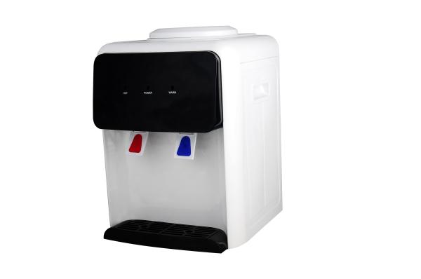 Buy cheap White And Black Mini Desktop Water Dispenser Cooler With Electronic Cooling from wholesalers