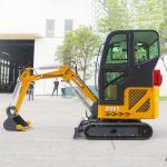 Small Garden Excavator Mini Backhoe Excavation Machine Agricultural Crawler