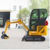 Buy cheap 2.5 Ton Agricultural Excavator Indoor Demolition Mini Digger Small Hydraulic Crawler Excavation Machine from wholesalers