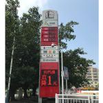 18'' 8.889 Gas Station LED Price Board Waterproof Strong Heat Dissipation Good