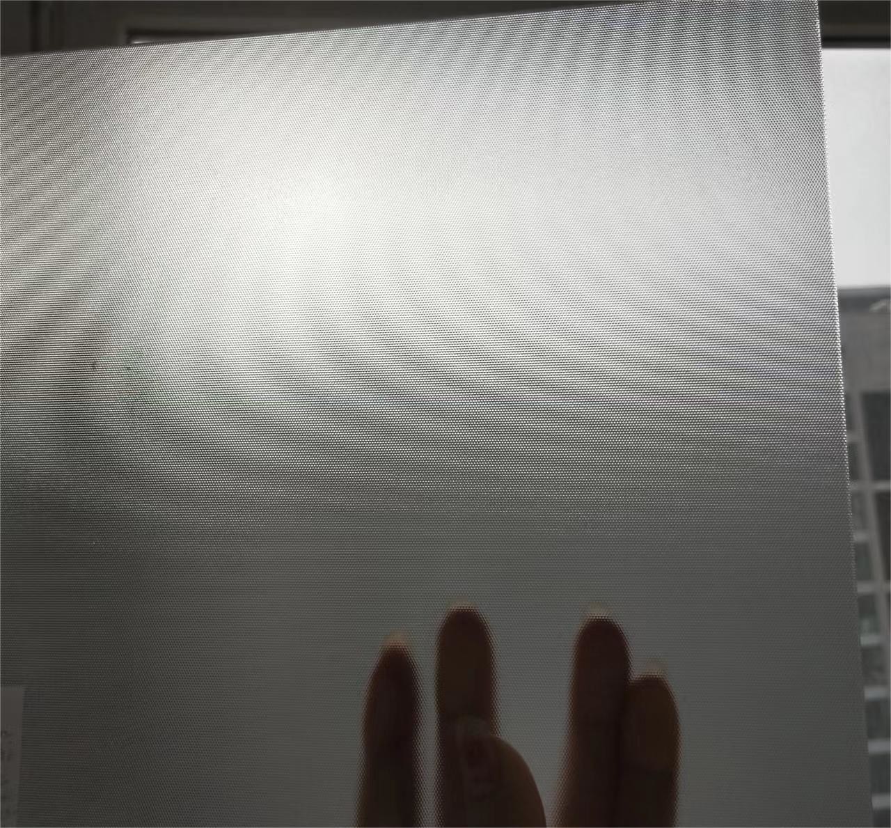 6.8mm 7mm Transparent Solar PV Photovoltaic Glass With High Light Storage For Buildings