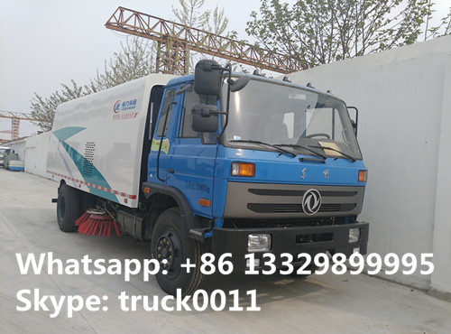 Buy cheap dongfeng 145 road sweewer truck for sale(2.5cbm water tank+6cbm wastes van), hot sale 4*2 8.5m3 street sweeping vehicle from wholesalers