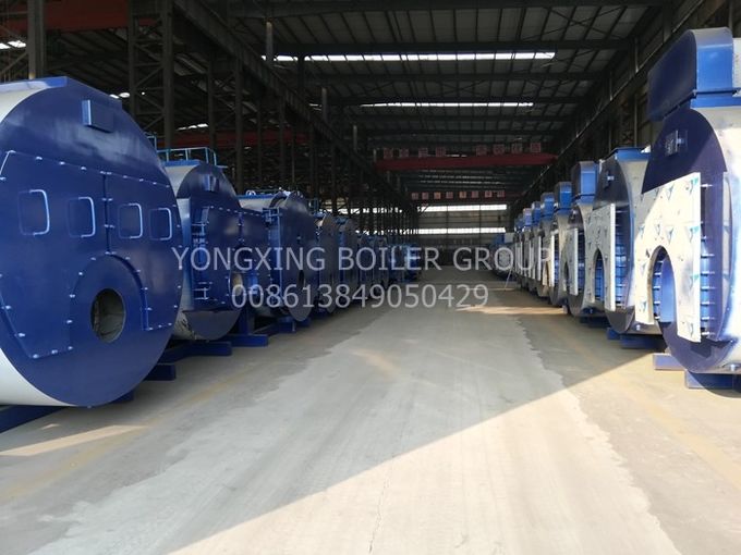 Fire Tube Commercial Gas Fired Steam Boiler Capacity 1-10t/H For Power Plant