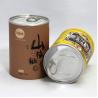 Buy cheap Food Grade Cylinder Paper Composite Cans for Nuts / Milk Powder / Coffee Bean from wholesalers