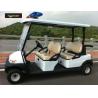 Buy cheap Comfortable Electric Golf Buggy , 4 Person Golf Cart Alarm Lights For Patrol from wholesalers