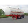 Buy cheap Custom 38cbm 3axle Chemical Liquid Tank Truck / Aluminum Fuel Transport Trailers from wholesalers
