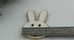 Customized drip glue craft cute rabbit decoration light gold metal purse lock