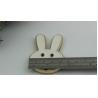 Buy cheap Customized drip glue craft cute rabbit decoration light gold metal purse lock from wholesalers