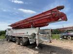 Putzmeister 56 Meter on Benz Concrete Pump Truck for 51m Horizontal Reach