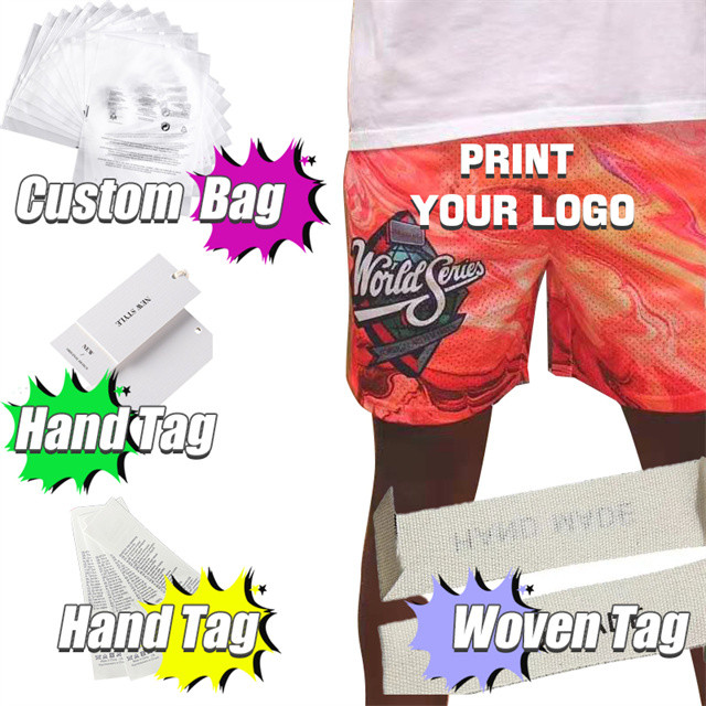 High Quality Custom Name Logo Men Beach Shorts 5in Inseam Nylon Running Mesh Comfortable Shorts Mens Floral Beach Shorts