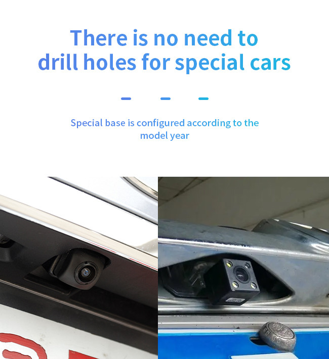 AHD CCD Reverse Parking Camera Dash Cam With Reverse Camera