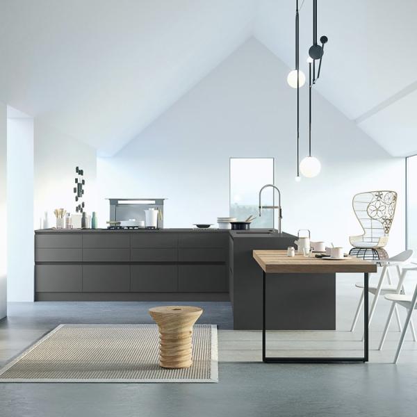 Buy cheap Practical Home Contemp Real Wood PVC Kitchen Cabinets from wholesalers