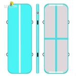 Buy cheap Blue Inflatable Gymnastics Tumbling Mat Air Floor Tumble Track Customized from wholesalers