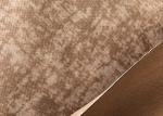 Warp Knitted Embossed Sofa Velvet Upholstery Fabric Anti Pilling