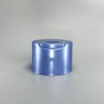 H32.5mm Plastic Bottles Disc Top Caps , Screw Lock 24mm Flip Top Cap