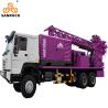 Buy cheap Truck Mounted Water Well Drilling Rig Bore hole Deep 400m Water Well Drilling Rig Machine from wholesalers