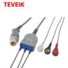 Buy cheap Health Care Mindray AHA 3 Leads Snap Ecg Patient Cable from wholesalers