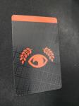 100% Plastic PVC Business Cards With Magnet Strip Spot UV 4C Printing Matt