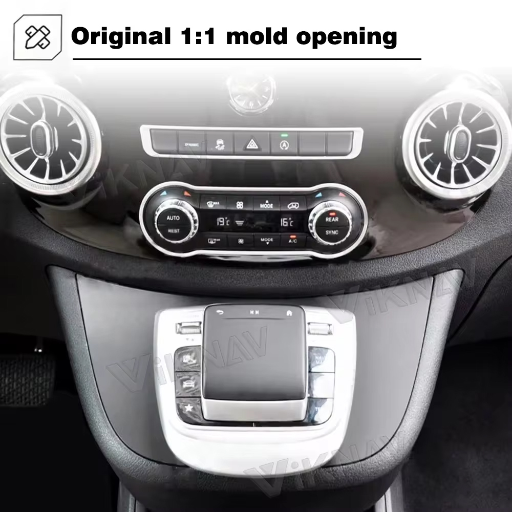 Viknav Radio Mercedes Benz Vito Android Screen 2016-2020 Automotive Central Control