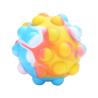 Buy cheap Childrens Squeeze Ball Toy 3D Round Silicone Sensory Pop Ball Custom Rubber Toys from wholesalers