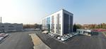 Square Tube Frame Steel Structure Building Modern Design For Construction Site