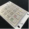 Buy cheap Weather Resistant Waterproof Keypad Sus 304 Stainless Steel With Rubber Buttons from wholesalers