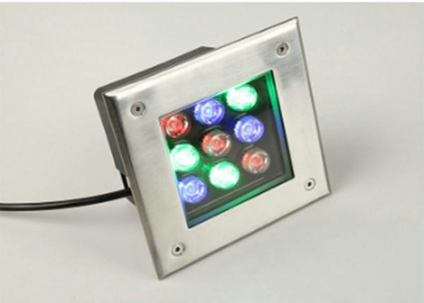 Square In Ground Lighting Led Rectangle Stainless Steel Underground Garden
