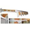 Buy cheap Manual retractable pergola, household electric pergola, outdoor awning from wholesalers