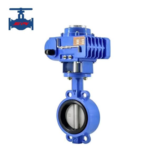Buy cheap Electric Actuator Butterfly Valve Concentric Ductile Iron Wafer Type Butterfly Valve from wholesalers