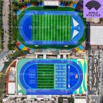 UV-Resistant Synthetic Rubber Running Track with Long-Lasting Outdoor Performanc