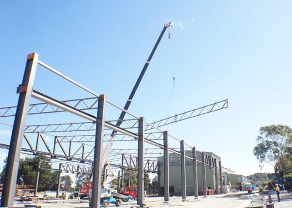Buy cheap Truss Roof Steel Structure Workshop Building Construction from wholesalers