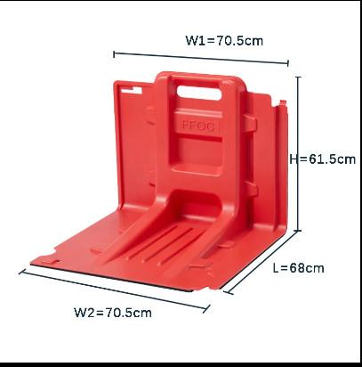 Buy cheap Temporary Flood Barrier Garage Protection Home Flood Control System from wholesalers