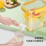 Buy cheap 4.5L Plastic Refrigerator Beverage Dispenser Cold Water Kettle with Faucet from wholesalers